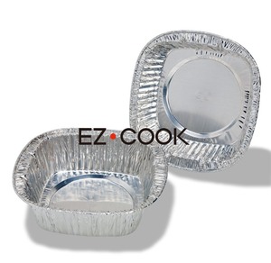 Conteneur en aluminium pour cuisinière à ramen (600 pièces) – Indispensable pour la préparation des repas, emballage de style ramen, vaisselle, récipient à soupe robuste pour four - Product Image 1
