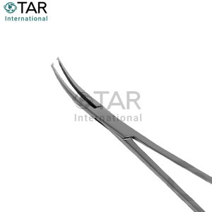 คีมหนีบห้ามเลือดแบบโค้ง Halsted Hemostatic Forceps แบบ 1x2 ฟัน คีมผ่าตัดขนาด 21.0 ซม. คีมหนีบห้ามเลือดแบบโค้ง อุปกรณ์ทางการแพทย์ - Product Image 5