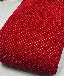 Premium Velvet Sequence Embroidery <b>Fabric</b> Luxury Fashion Textile For Designer Apparel Boutique And Party Wear Supply Import Zone - Product Image 1
