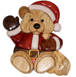 Llavero de madera artesanal, regalo religioso y recuerdo, de fábrica en Vietnam, para regalo de Navidad. - Product Image 2