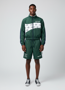 Ensemble de survêtement décontracté de haute qualité avec pantalon de jogging et sweat à capuche, longueur genou, logo personnalisé, broderie de patch 100 % nylon pour homme - Product Image 4