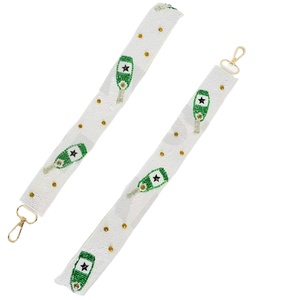 Correa para Bolso de Cuentas de Vidrio CRYSTAL CRAFT, Color Personalizado, Estilo Indio, Tamaño Personalizado, Se Acepta Logotipo Personalizado, Uso Diario - Product Image 1