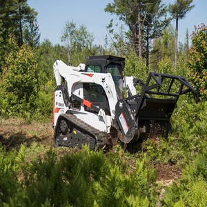Strong Bobcatts Skid Steer Forestry <b>Mulcher</b> Machine For Cutting Thick Brush Small Trees And Woody Vegetation - Product Image 3