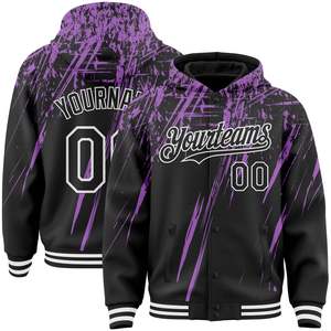 Custom Printed Varsity <b>Jacket</b> <b>Men</b> Plus Size Street Style Black Red Skeleton Prayer Design Heat-Transfer Printed Quick Dry - Product Image 2
