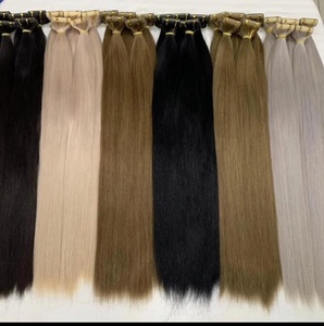 CDYHAIRVN Extensions de cheveux humains naturels lisses bruts, cuticules alignées, vente directe usine, usage professionnel, couleur personnalisée 613, peut être décolorée - Product Image 3