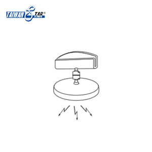 Clip magnétique pour panneau publicitaire en ABS transparent, 50 mm, neuf, disponible en version OEM industrielle. - Product Image 2