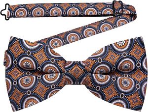 Nœud Papillon en Soie Brodé Pré-Noué, Accessoire Formel pour Homme, Durable, Imprimé par Transfert Thermique, Séchage Rapide, Respirant, GENERSA SPORTS - Product Image 2