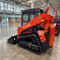 Chargeuse compacte Kubota directement de l'usine, moteur diesel Euro5, châssis robuste, système de contrôle de précision, moment de charge élevé