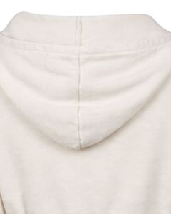 เสื้อฮู้ดครอปสีเบจสำหรับผู้หญิง ทรงเข้ารูป แขนยาว สไตล์ลำลอง สตรีทแวร์ ผ้าฝ้ายฟลีซ รับทำโลโก้ตามสั่ง โรงงาน ODM - Product Image 6