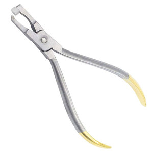 Pinza para quitar bandas de ortodoncia, removedor de bandas molares, pinza manual de acero inoxidable alemán, blanca, con tapa extraíble, para cirugía dental. - Product Image 3