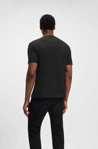 T-shirt Homme Personnalisé Haut de Gamme 100% Coton Tricoté Formel Oversize Uni Écologique Impression DTG Coupe Boxy Vente en Gros - Product Image 4