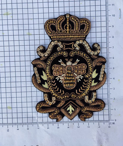 Parches Decorativos de Tela Hechos a Mano de Lujo con Bordado, Servicio OEM de Logotipo Personalizado, Tamaño OEM, Marca Privada - Product Image 6