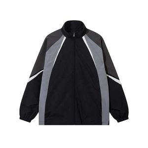 Chaqueta de Nailon Ligera de Alta Calidad con Cierre de Cremallera y Cuello Alto Personalizada con Logotipo, Transpirable, Resistente al Viento, para Verano, Tallas Grandes - Product Image 1