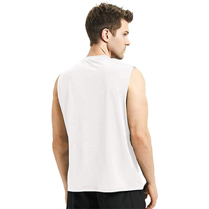 Camiseta sin mangas deportiva de punto 100% nailon para hombre, precio bajo - Product Image 3