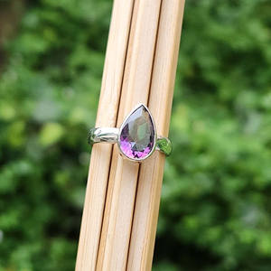 ลูกแพร์ซ้อนกันได้เรียบง่าย925ดั้งเดิมแหวนเงินสเตอร์ลิงเครื่องประดับขายส่งจากซัพพลายเออร์ที่เชื่อถือได้ - Product Image 6