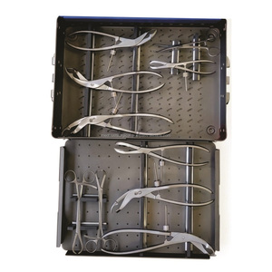 Juego de Pinzas de Reducción Ósea, Instrumentos Quirúrgicos Ortopédicos con Caja de Aluminio, Instrumentos de Alta Calidad Aprobados por ISO/CE - Product Image 5