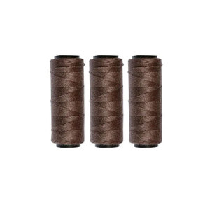 Fil à coudre professionnel en coton de haute qualité pour tissage de cheveux, petite bobine 100m-110m, maintien robuste pour usage commercial, extensions capillaires - Product Image 2