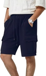 Pantalones Cortos Deportivos para Hombre, Personalizados con Logotipo, al por Mayor, de Verano, de Spandex, Algodón y Lona, de Secado Rápido, Transpirables, Casuales, de Alta Calidad - Product Image 4