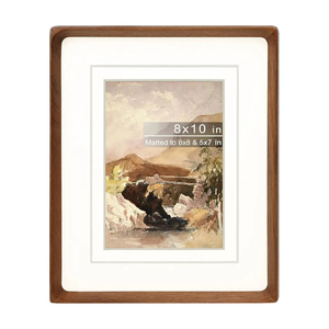 Cadre photo en bois minimaliste pour intérieurs modernes, cadre photo en bois élégant, cadre photo en bois simple, parfait pour le bureau - Product Image 4