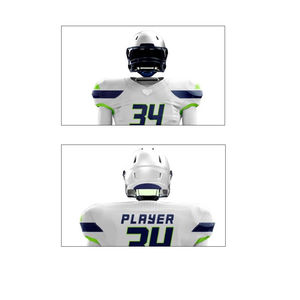 High quality american <b>football</b> uniform selection for professional service provided by our expert Custom Manufacturer. - Product Image 6