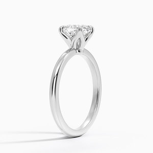 Bague BOJ 065 en argent 925, coupe coussin, solitaire Elodie, diamant 2 carats, couleur D, VVS1, moissanite certifiée GRA, prix bas, en solde - Product Image 2