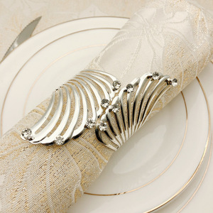 Handcrafted stainless steel metal napkin <b>ring</b> with unique design amazingly made by <b>Indian</b> Manufacturer - Product Image 4