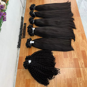 Extensions de cheveux humains Remy bouclés vietnamiens pas chers, trame naturelle, 8-40 pouces, 100g, 30$/gramme - Product Image 1