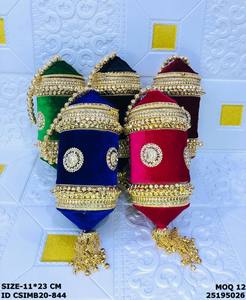 Craftstages International Handmade Metal Velvet <b>Clutch</b> Evening <b>Bag</b> <b>Wedding</b> Fashionable Pearl Heart Pattern Satin Lining Flap - Product Image 1