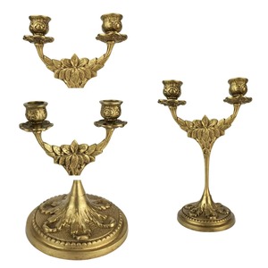 Traditional Style Designer Metal <b>Candle</b> Stand Elegant Decorative Tall <b>Candle</b> Holder For Home Decor Living Room And Festive Use - Product Image 2