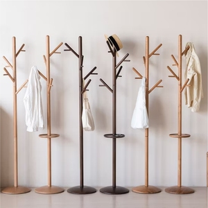 Modern Garment Rack with Top Shelf & Bottom <b>Storage</b> Heavy Duty Clothes Hanging Stand Space Saving <b>Bedroom</b> Coat Organizer Stand - Product Image 2