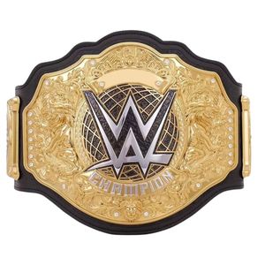 Ceinture de champion WWE en cuir noir avec design doré, nouvelle ceinture de lutte de qualité supérieure pour les fans et les collectionneurs - Product Image 6