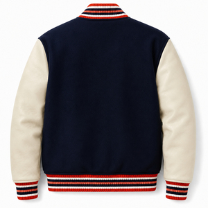 SHH INDUSTRIES Custom <b>Men's</b> Varsity <b>Jacket</b> Letterman <b>Baseball</b> Bomber <b>Jacket</b> Custom Logo High Street College <b>Jacket</b> 100% Cotton - Product Image 2