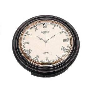 Nautical Brass Antique Table Clock With Compass Antique Clock Supplies Gift Item Silver Polished Classy Desktop Clock Cheap - Product Image 5