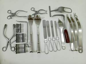 Sistema de Retractores para Cirugía de Hombro, Manual, de Acero Inoxidable, Reutilizable, Juego de Instrumentos Ortopédicos de 22 Piezas, Aprobado por la CE - Product Image 3