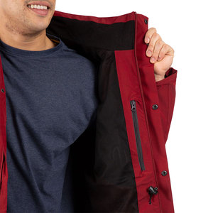 Men Rain Jacket Premium Waterproof Windproof Outdoor Hiking Jacket with Lightweight Design and Comfortable All Weather - Product Image 6