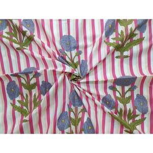 Tissu en coton pour garçons - Séchage rapide, écologique, motif floral - Product Image 4