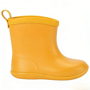 Bottes <span class=keywords><strong>de</strong></span> <span class=keywords><strong>pluie</strong></span> imperméables pour enfants, bottes <span class=keywords><strong>de</strong></span> <span class=keywords><strong>pluie</strong></span> en caoutchouc pour bébés et tout-petits, pour garçons et filles, avec poignée facile à enfiler - Product Image 4
