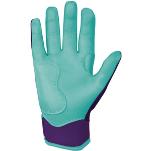 Custom Logo Design Premium Split Leather Durable Lightweight Baseball Batting Gloves <b>Snap</b> Closure Professional Bruce Bolt - Product Image 6