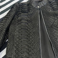 Veste en cuir de qualité supérieure pour homme, texture authentique, luxe, mode, chaude, durable, élégante, vêtement d'extérieur d'hiver, respirante, coupe-vent
