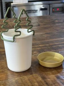Christmas Tree Shape Reusable <b>Tea</b> <b>Infuser</b> Plastic Cone Filter for Making <b>Tea</b> Coffee & <b>Tea</b> Tools Minimalist Design Green Color - Product Image 4