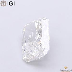 Diamante Cultivado en Laboratorio CVD de Corte Radiante Brillante de 1.02 Quilates, Color E, Claridad VS1, con Certificado IGI para Joyería Solitaria - Product Image 4