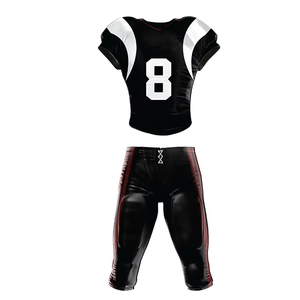 Uniforme de Fútbol Americano para Adultos con Diseño Moderno, Personalizado, 100% Poliéster, Manga Corta, Correa Ajustable, Impresión Digital - Product Image 1