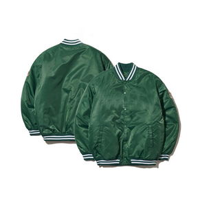 Chaqueta Universitaria Americana de Satén Transpirable para Invierno, Talla Grande, Personalizable con Logotipo, de Alta Calidad, Precio Económico, OEM - Product Image 5