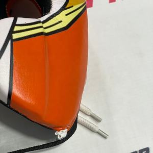 Nuevo Diseño de Última Generación, Protector de Cabeza de Boxeo Abierto Personalizado con Diseño Naranja Impreso, Equipo Profesional para Sparring, Entrenamiento de Kickboxing y MMA - Product Image 3