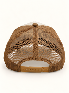 Gorra Trucker de 6 Paneles con Logotipo Personalizado, Malla Transpirable en la Parte Trasera, Bordado 3D y Estampado en Relieve para Pesca y Fiestas - Product Image 3