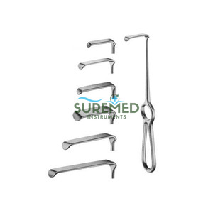 Retractor Langenbeck de Acero Inoxidable, Instrumento Quirúrgico para Procedimientos Generales de Ortopedia, Veterinaria y Medicina - Product Image 5