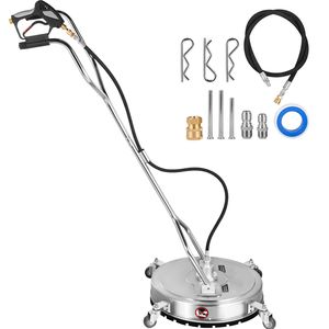 Pulitore per Superfici in Acciaio Inox da 23 Pollici per Idropulitrice, Max 4000 PSI, 3 Ugelli per Pulizia Efficiente di Vialetti e Marciapiedi - Product Image 1