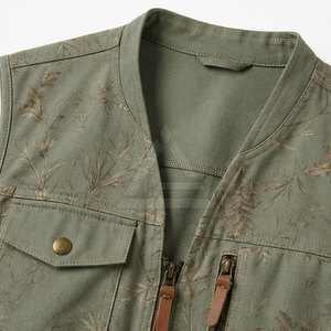 Hunting <b>Vest</b> For Men With Multiple <b>Utility</b> Pockets Durable Fabric Adjustable Fit And Comfortable Outdoor Wear - Product Image 4