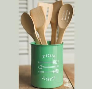 Support à couverts en métal artisanal haut de gamme pour collection exclusive d'accessoires de cuisine, avec travail métallique artistique - Product Image 6