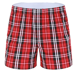 Calzoncillos bóxer sin costuras de cintura media para hombre, de spandex, transpirables, de punto, con logo personalizado, patrón liso, de secado rápido, para uso diario. - Product Image 1